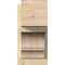 Ekena Millwork Balboa Block Rough Sawn Outlooker, Douglas Fir, 8"W x 16"D x 16"H OUT08X16X16BOA05RDF - alternate 4